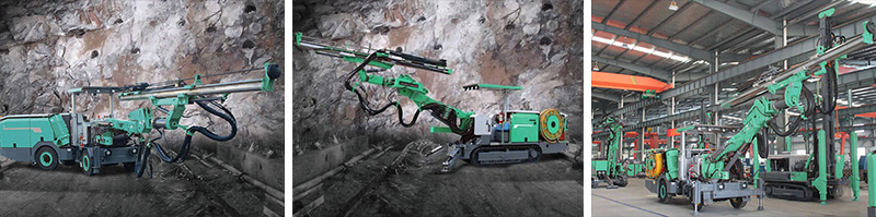 hfj11 hydraulic tunneling jumbo drilling rig a
